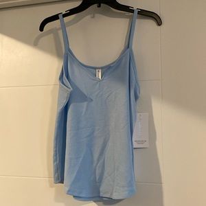 Athleta light blue wind down sleep cami. Size M